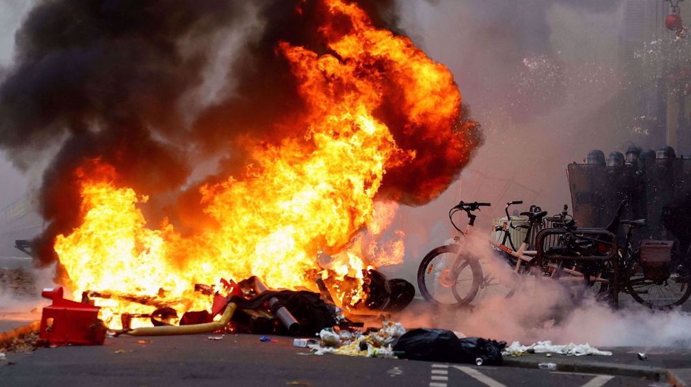 Paris protests highlight West’s double standards on Iran riots 
