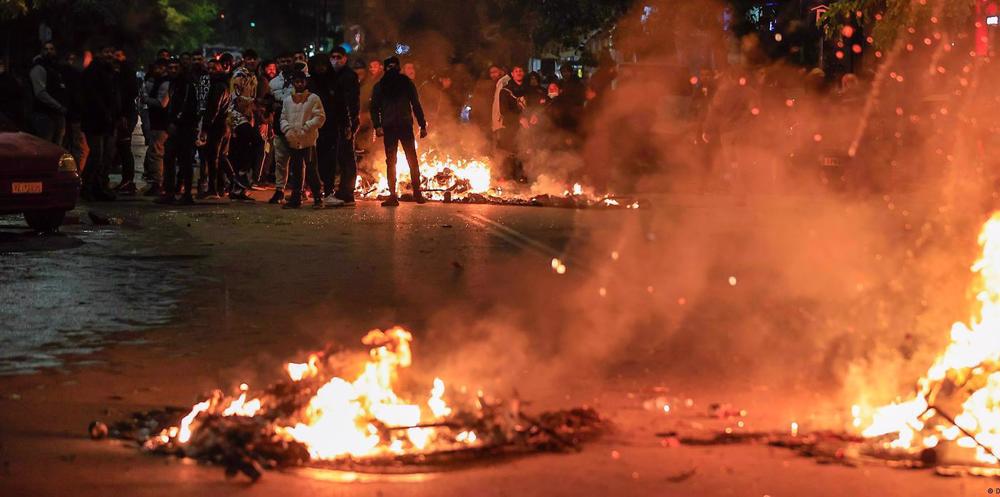 Greece police attack protesters amid anger over shooting of Roma boy by cops