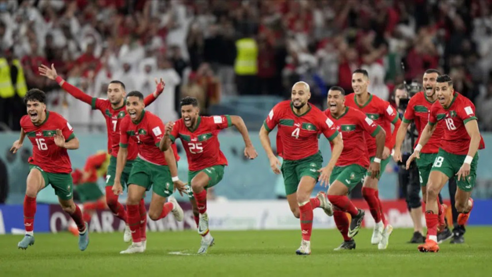 Iran felicitates Morocco after Atlas Lions become 1st Muslim WCup quarterfinalists