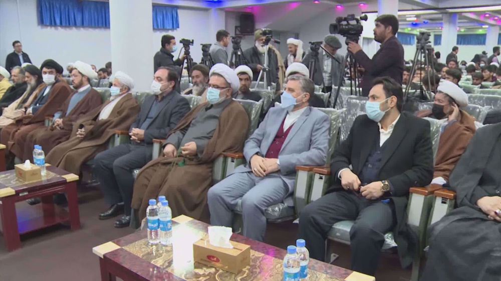 Afghans celebrate 43rd anniversary of Iran's Islamic Revolution