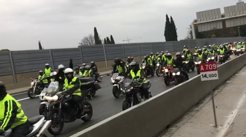Gilets jaunes motorisés de retour! 