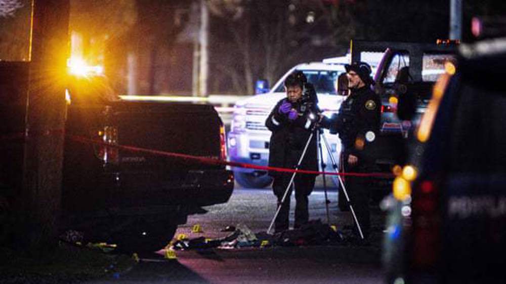 One dead, five injured in shooting at protest against police violence in Portland 