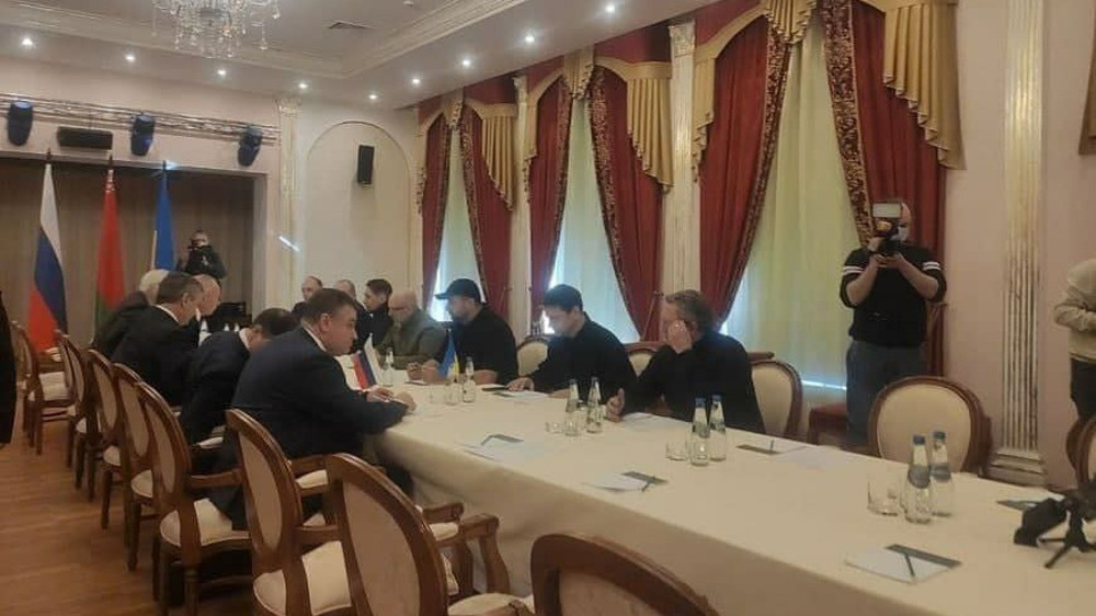 Ukraine-Russia talks underway in Belarus amid 'reduced pace of offensive'