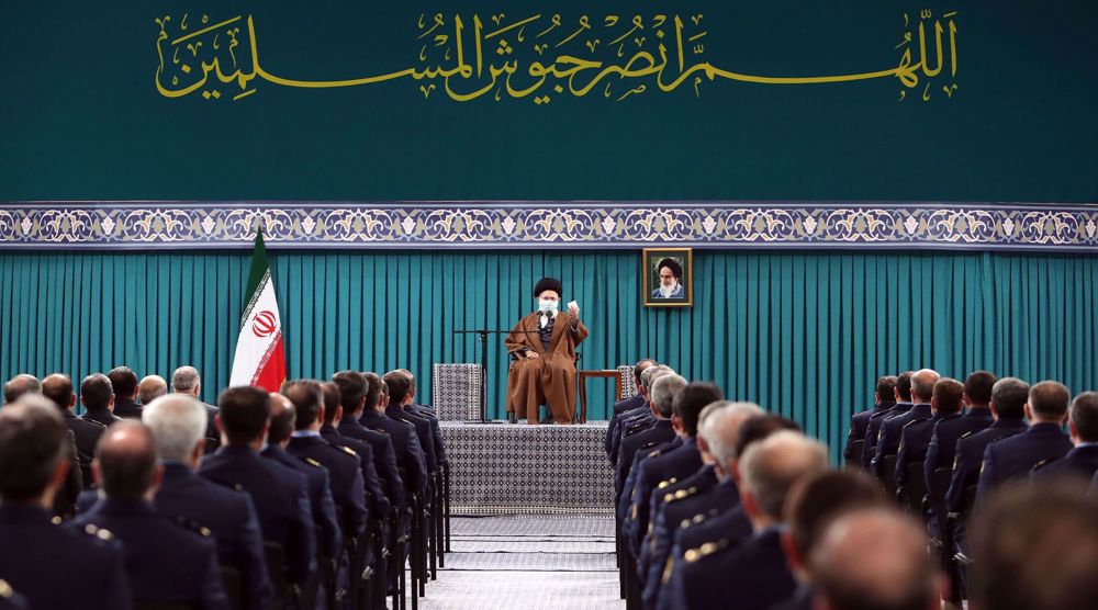 Leader urges hybrid countermeasures against enemy’s multi-pronged invasion 