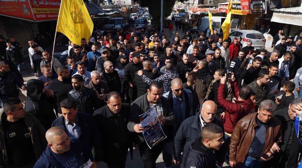 Israeli military fires on protesting Palestinians in West Bank, injures several