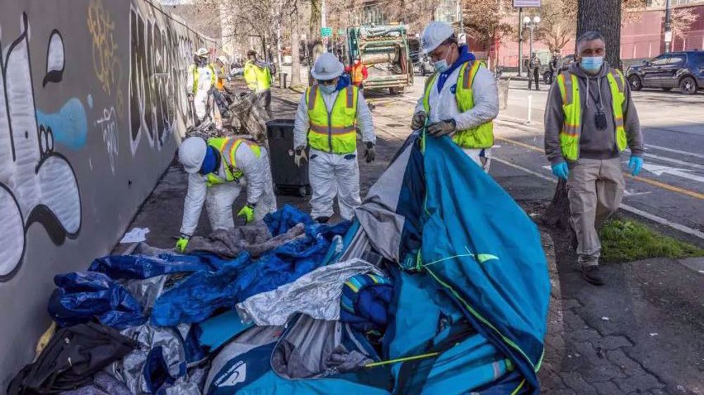 In an about-face, liberal US cities target homeless people