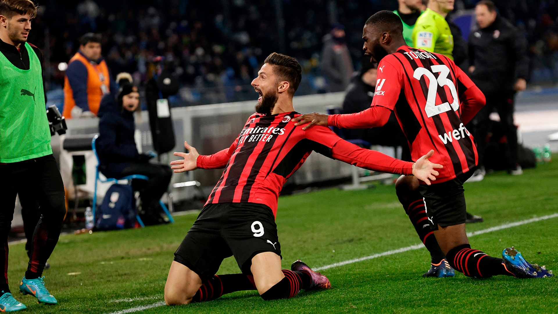Italian Serie A: Napoli 0-1 AC Milan