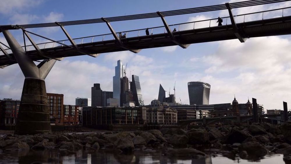 UK growth stutters in February as cost-of-living squeeze looms