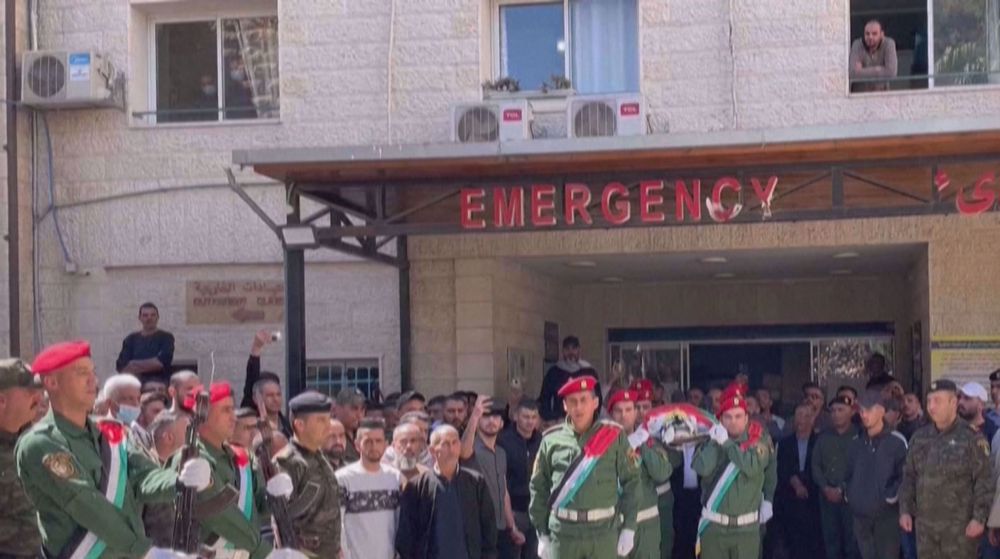 Palestinians attend funeral of teen killed by Israeli forces in WB