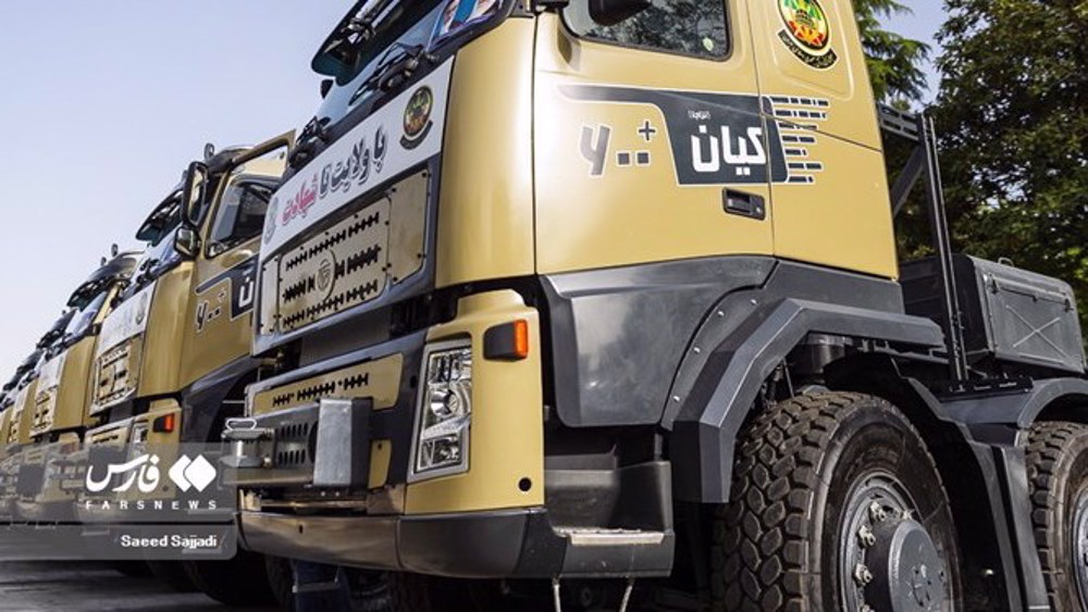 Iran-Tank transporter-Kian 600+