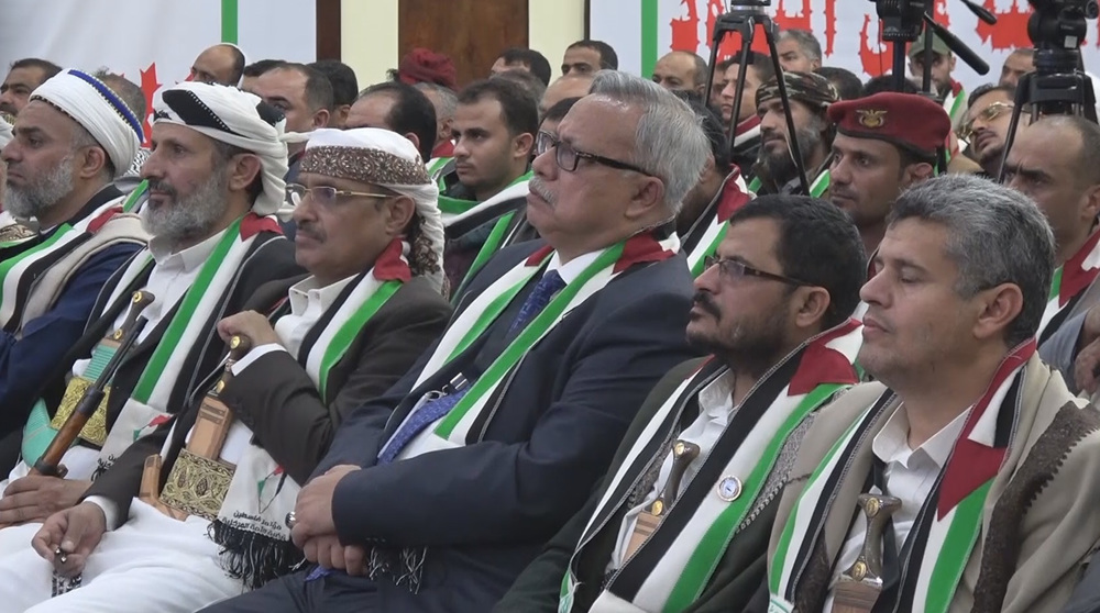 Yemenis stand united in supporting Palestinian cause