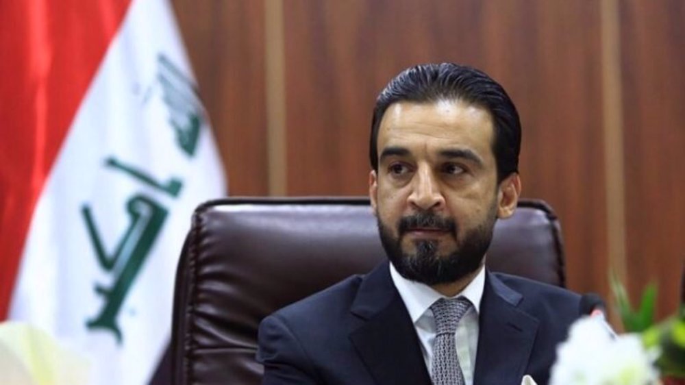 Iraqi parliament speaker arrives in Tehran