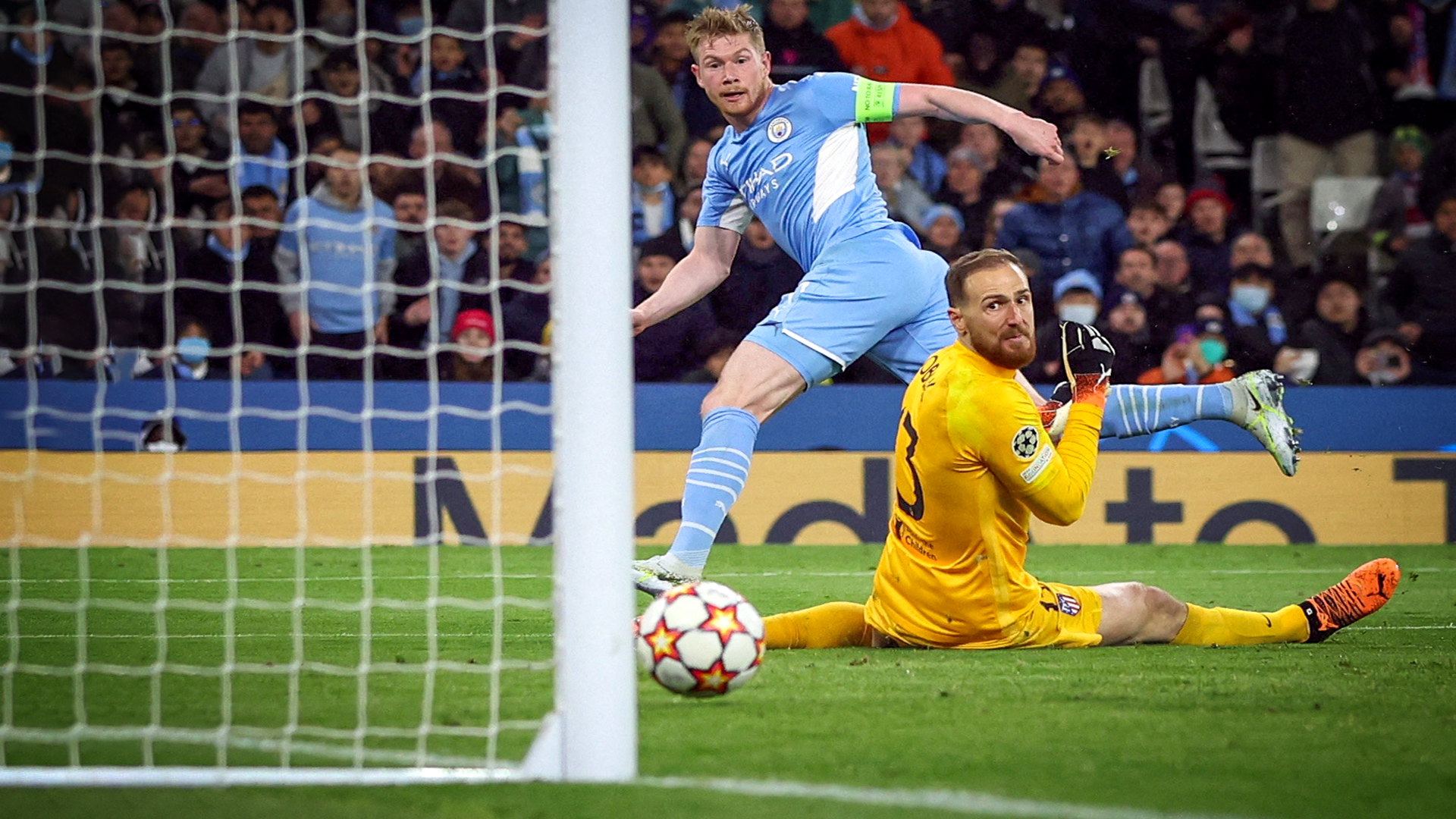 UEFA Champions League: De Bruyne secures vital 1-0 win for Man City 