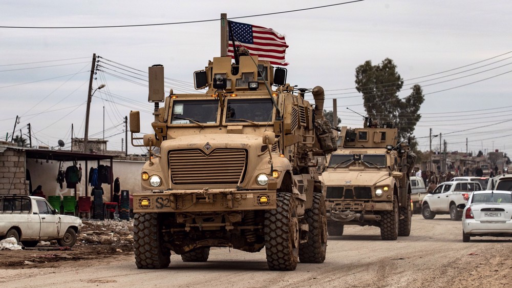 US forces, allied SDF militants hold joint military drill in eastern Syria