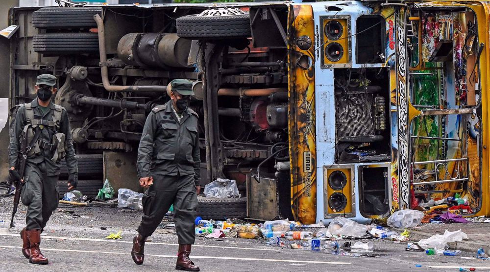 Sri Lanka protesters call for new government as country plunges further into chaos