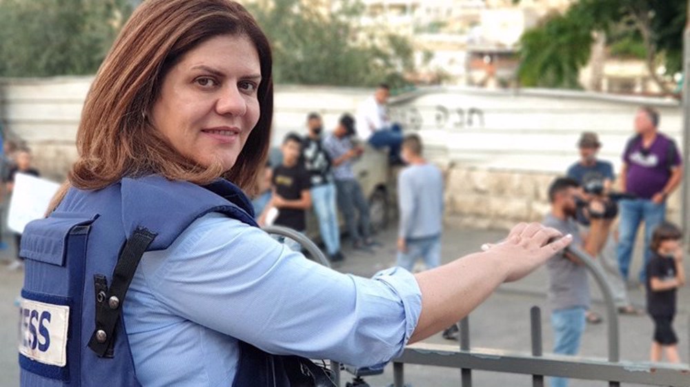 Iran, resistance groups denounce cold-blooded killing of Palestinian journalist by Israel