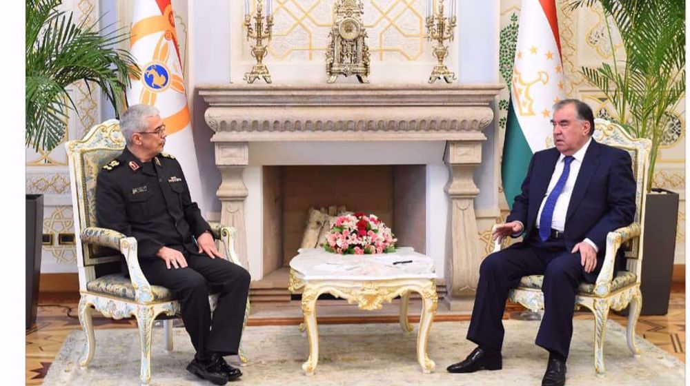 Iran top commander urges enhanced military ties with Tajikistan