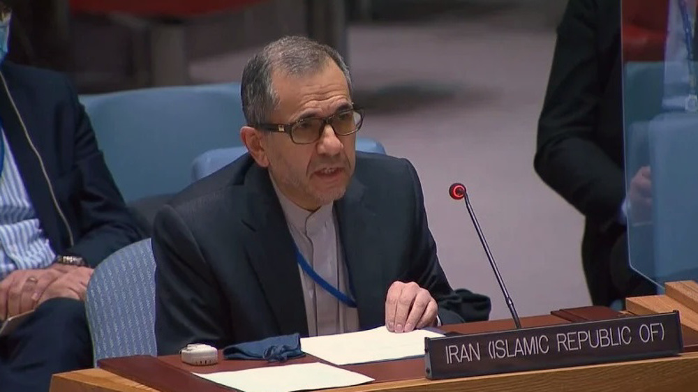 Iran's UN envoy: Using sanctions to starve Syrians 'immoral', 'illegal'