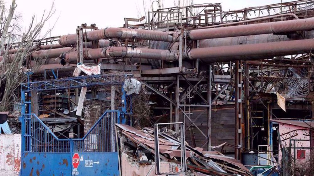 Ukraine orders troops holed up in Mariupol’s Azovstal to stop fighting