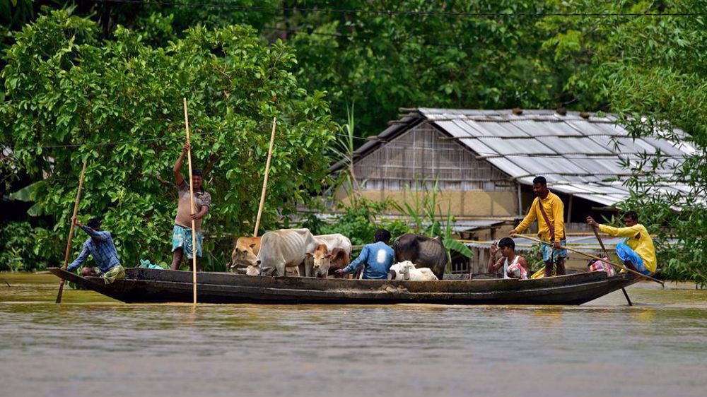 Floods, landslides kill at least 25, displace thousands in northeast India