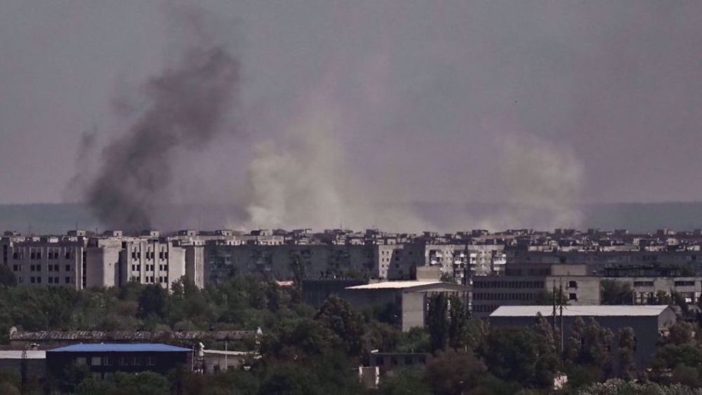 Press TV in Ukraine: Russian army continues to overrun towns in Donbas