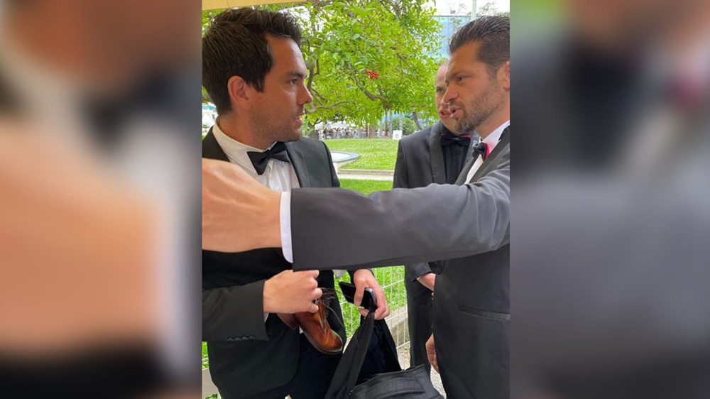 Indigenous Canadian filmmaker refused entry on Cannes red carpet for his moccasins