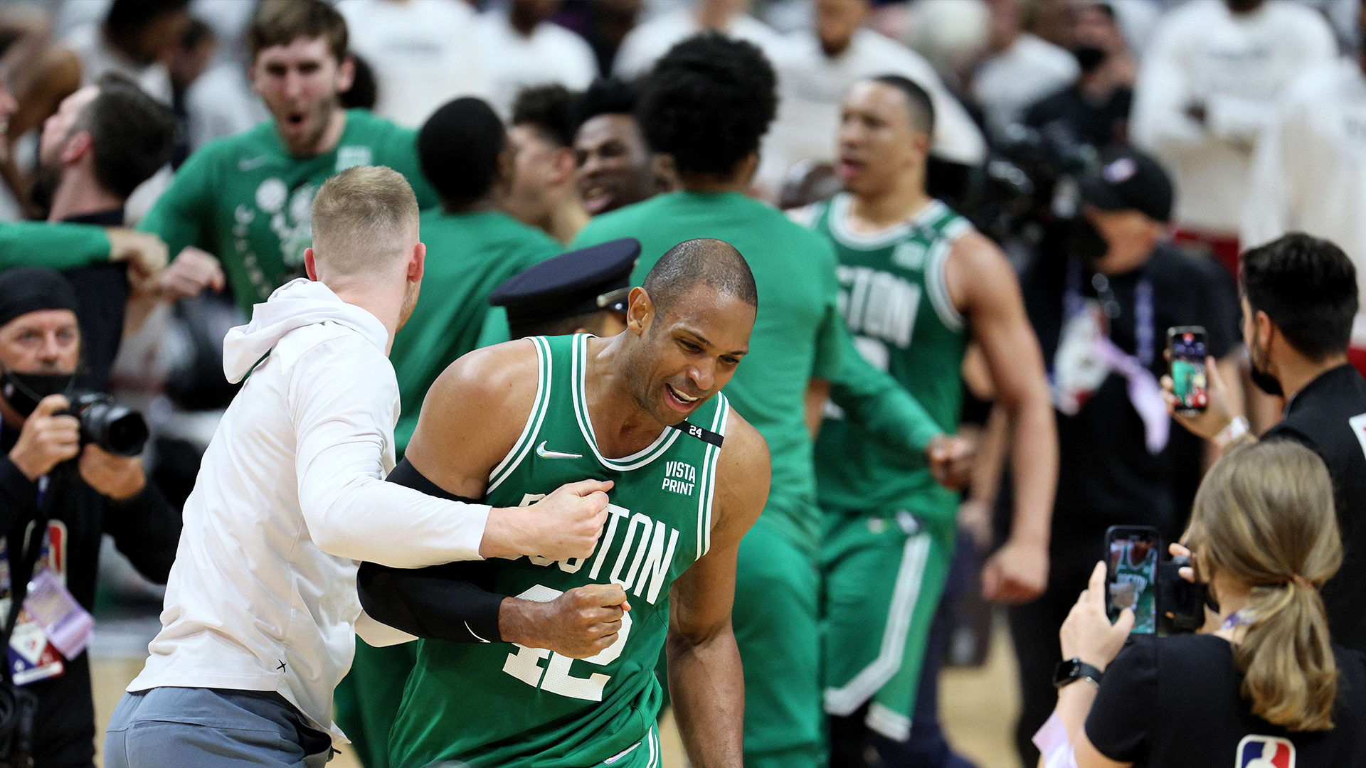 Celtics reach NBA Finals, hold off Heat 100-96 in Game 7