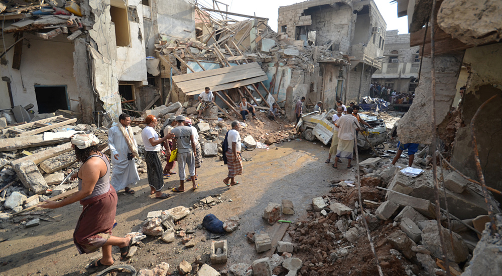 Yemenis use ‘food-carrying rockets’ to help besieged city: Report