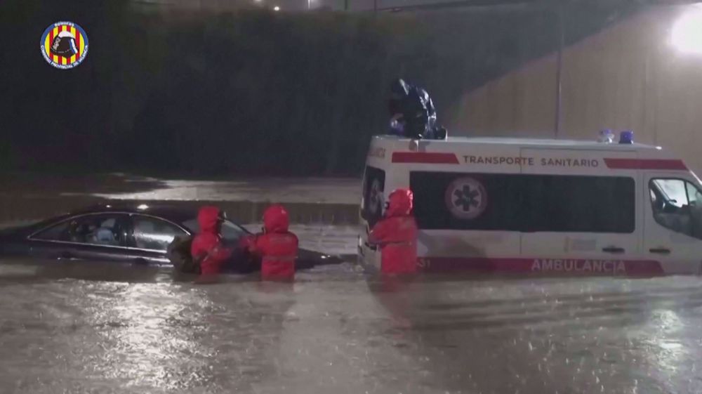 Record-breaking May rain in Valencia triggers floods