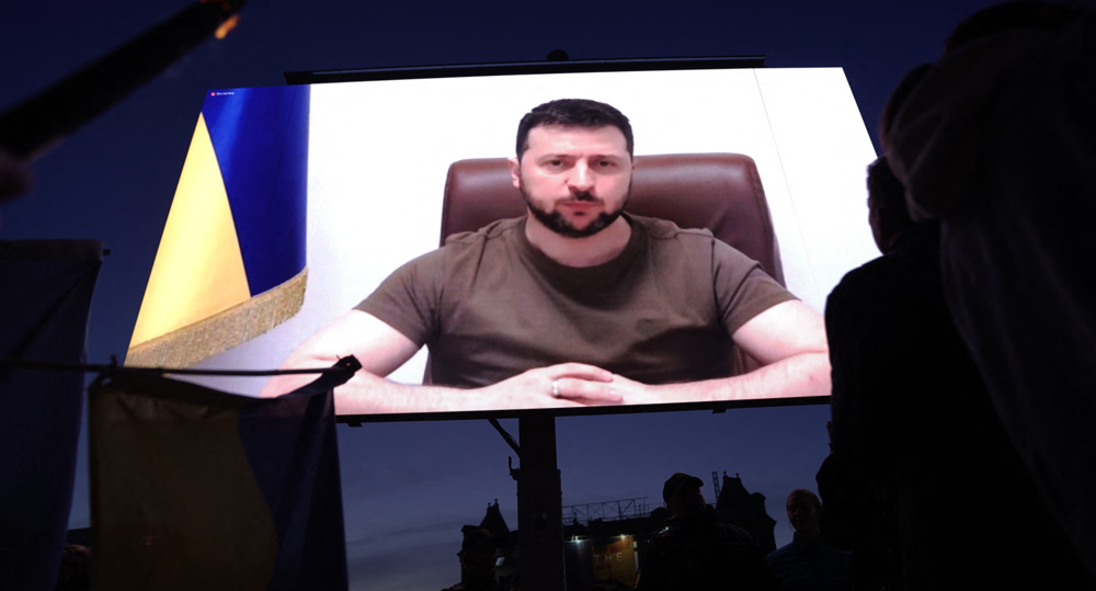 US is 'accelerator of sanction policies' against Russia: Zelensky 
