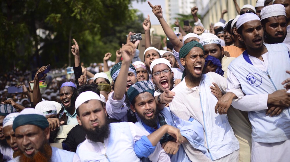 Protests erupt in Bangladesh over anti-Islamic comments in India