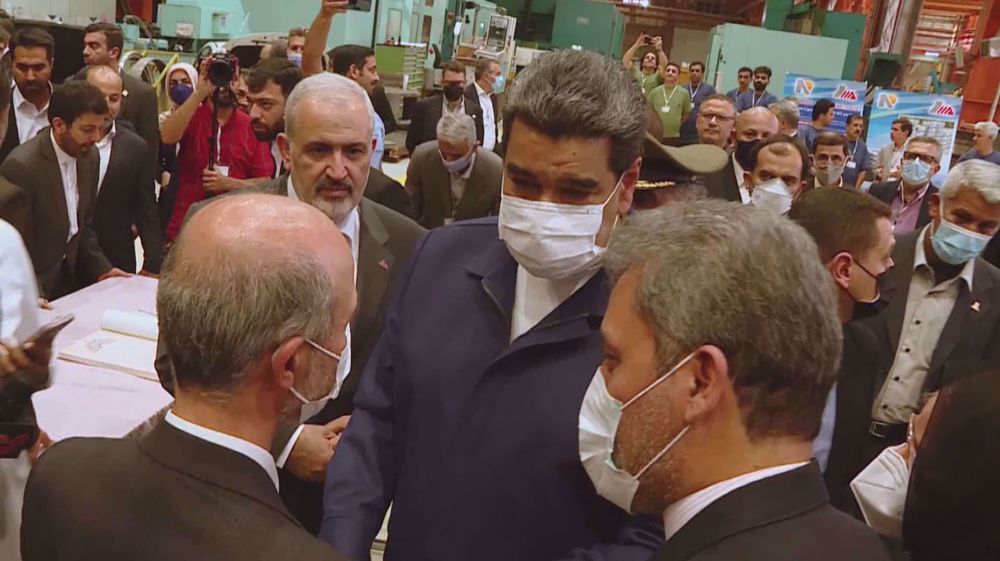 Venezuelan President Maduro visits major Iranian tech firm, MAPNA