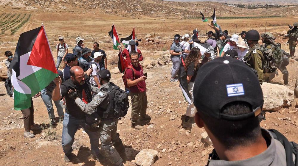 Biden rebuked for asking Israel to halt violence against Palestinians until after his visit 