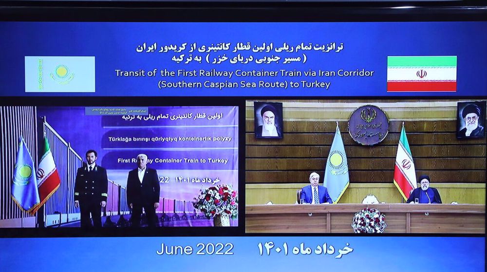 Iran, Kazakhstan launch major rail transit link
