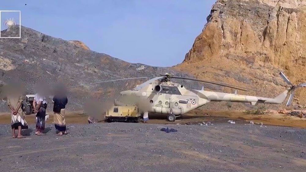 Yémen : Ansarallah sort ses hélicos!