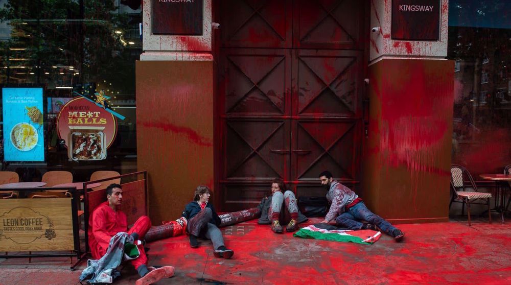 London: Israeli arms firm pummeled with weekly Palestine Action protests