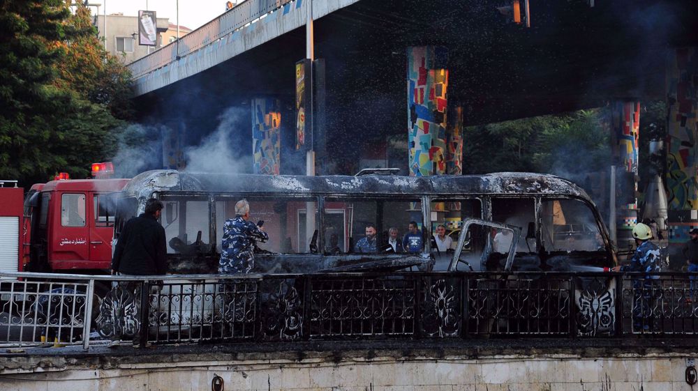 Attack on bus in Syria's Raqqah kills 11 soldiers, two civilians