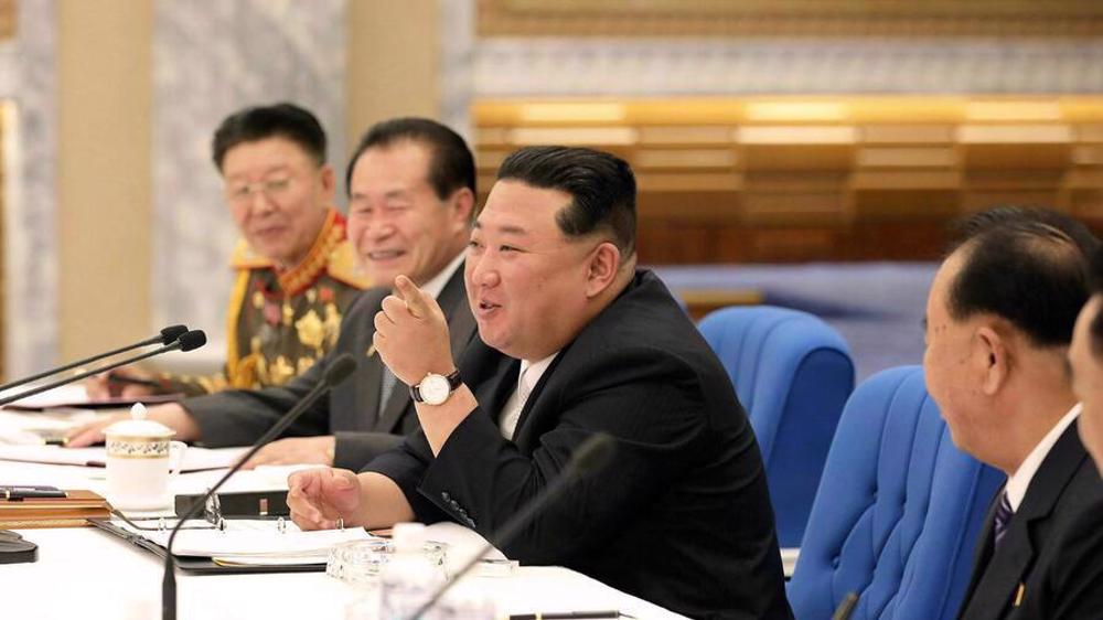 North Korean leader convenes military meeting amid tensions