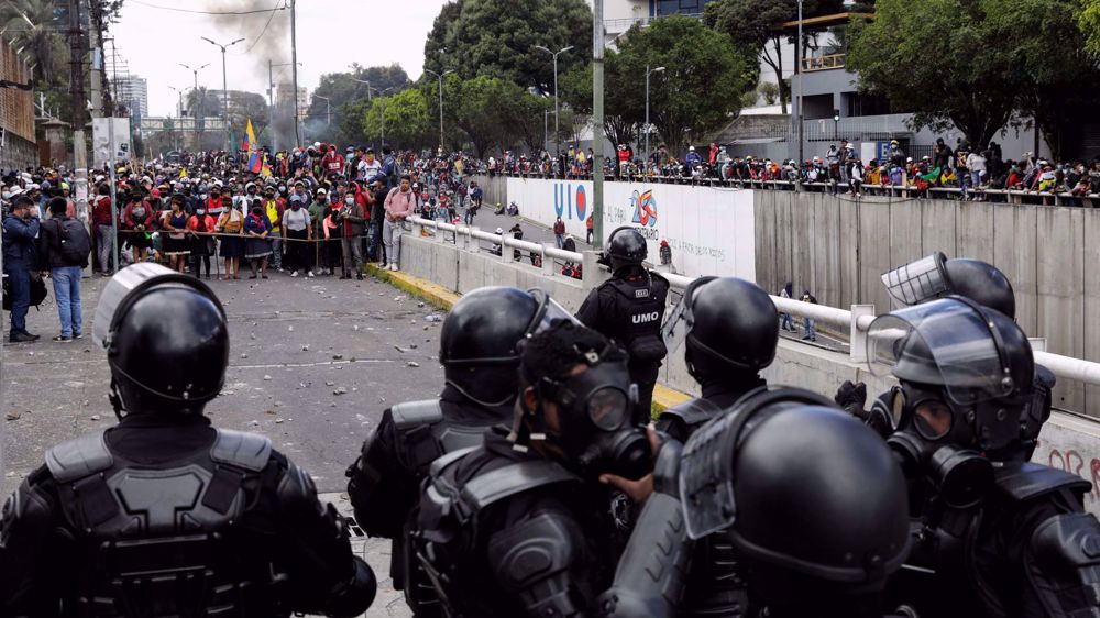Ecuador protests grow more violent, leaving 2 dead, 100 injured