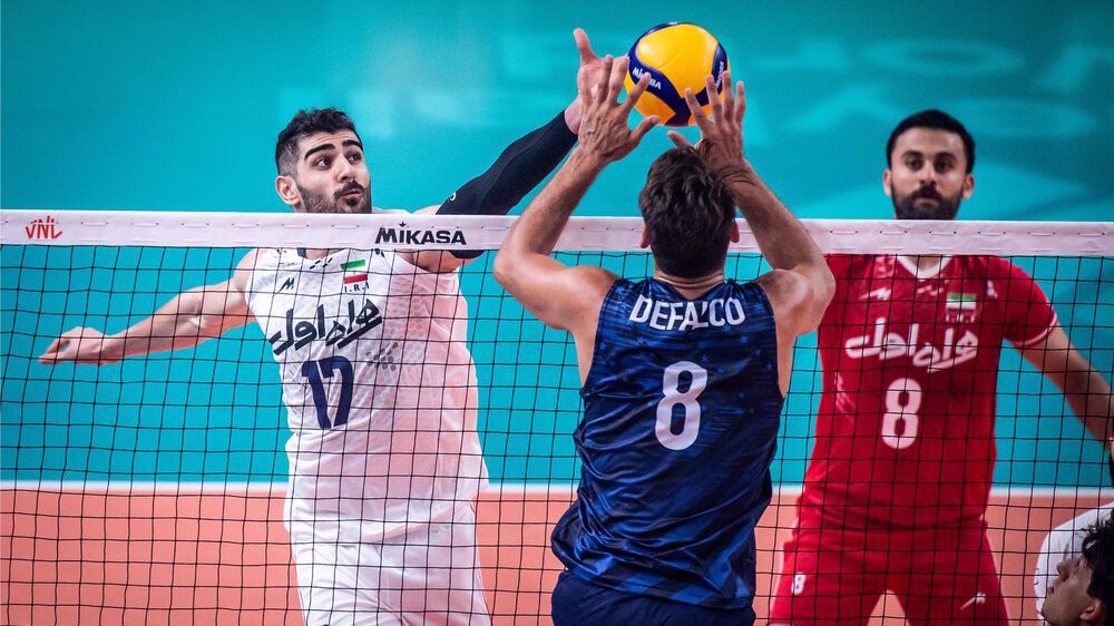 Iran beat US in 2022 Volleyball Nations League