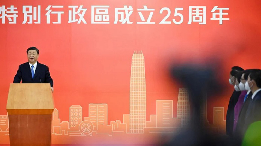 Hong Kong ‘reborn of fire’: Xi says on visit to ex-UK colony 