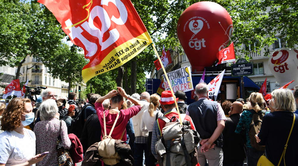 French health workers hold nationwide strike over shortage of staff, resources