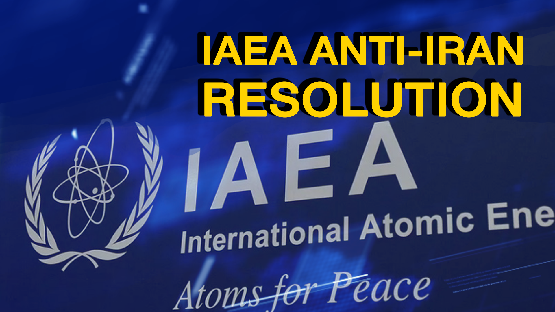 IAEA passes anti-Iran resolution