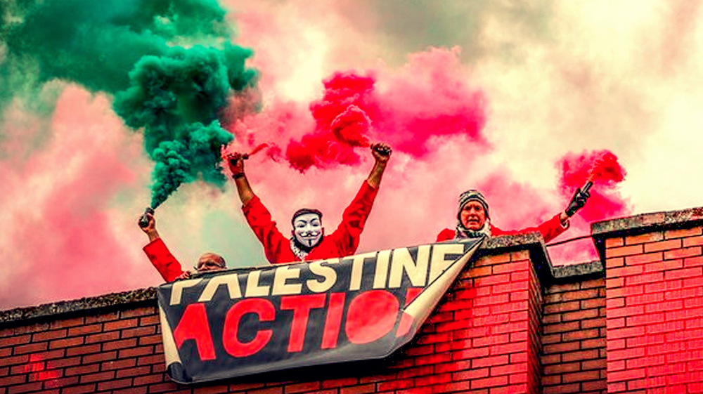 Pro-Palestine activists storm arms factory in Glasgow