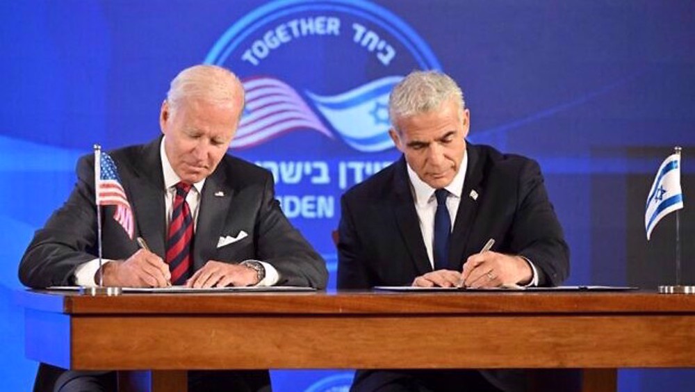 US president reaffirms support for Israel in visit to occupied territories 