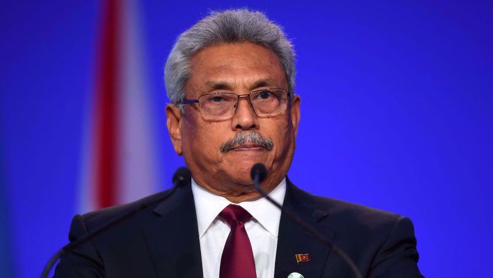 Sri Lankan president emails resignation letter after fleeing to Singapore