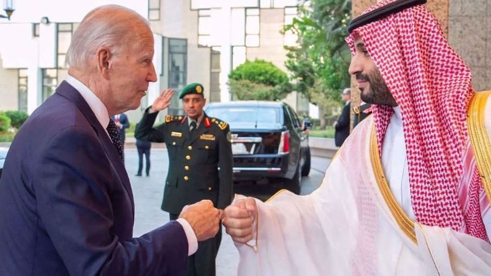 Biden lands in Saudi Arabia, country he vowed to make 'pariah'