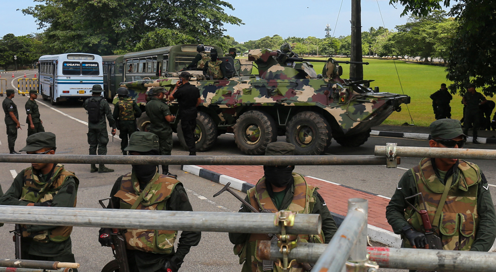 Emergency re-imposed in Sri Lanka ahead of parliament vote for new president