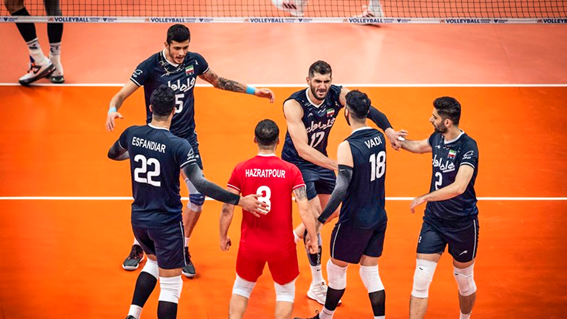 Volleyball Nations League 2022: Iran 3-0 Slovenia 