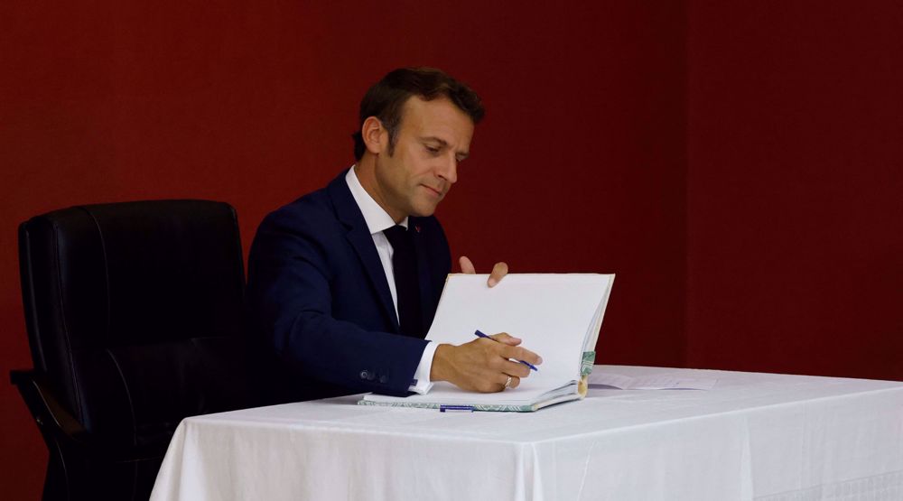 Macron signs NATO membership protocols for Finland, Sweden